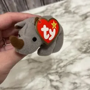 McDonald’s Ty Teenie Beanie Baby Spike the Rhino